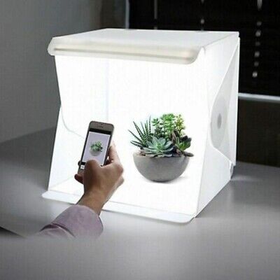 Foto Softbox Fotografía Lightning Studio Caja de Luz LED Portátil Hogar Instantáneo