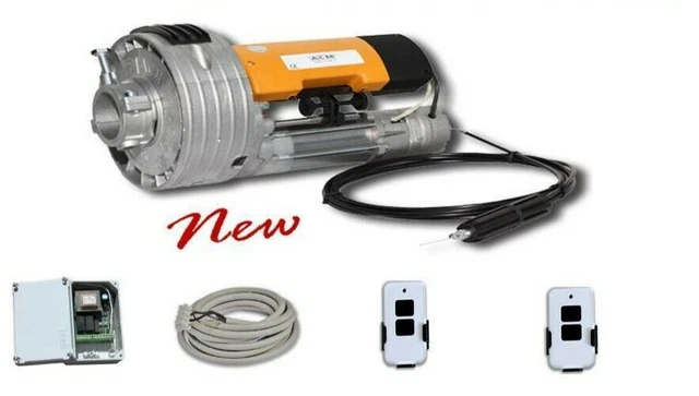 MOTORE ELETTRICO 220 V Per Serranda 180 Kg Automatismo Con Elettrofreno - Foto 4
