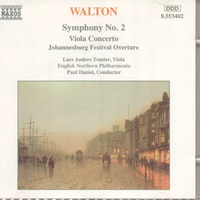 Walton - Walton: Symphony No. 2 & Viola Concerto CD
