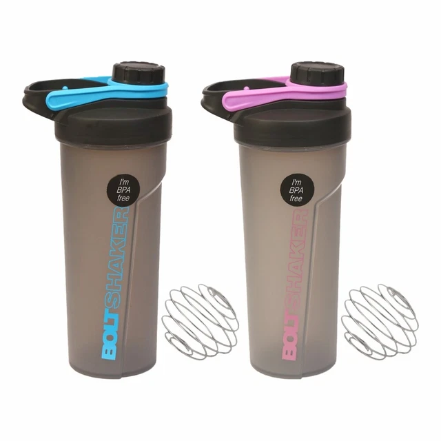 Proteinshaker Flasche 700ml Flip Deckel Mixer Tasse Pre Workout Sport Fitnessstudio BPA-frei