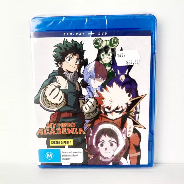 My Hero Academia Season 5 Part 1 Blu-ray/DVD