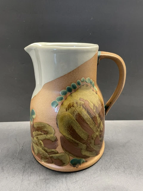 Over The Hills by Iron Mountain Nancy Patterson 8” Water Pitcher Hard To Find