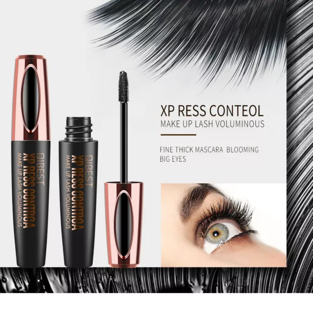 4D Silk Fiber Eyelash Mascara Eyelashserum Wimpernserum Wimpernverlängerung