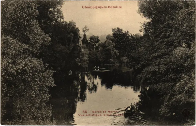 CPA CHAMPIGNY-sur-MARNE Bords de Marne - Vue Artistique prise du Pont (1352170)