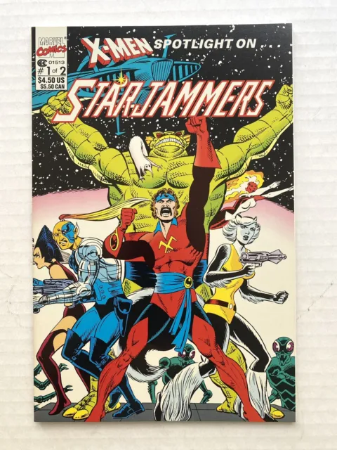 MARVEL Comics X-Men Spotlight on Star Jammers #1 of 2 NEW 1990 Comic Book
