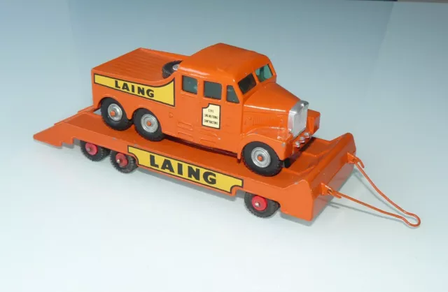 Lesney Matchbox King Size No 8. Scammell 6x6 Tractor & Trailer