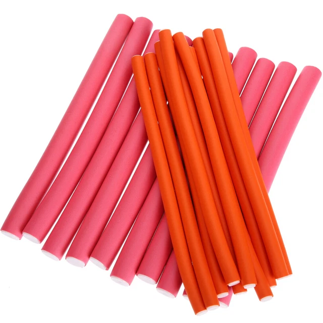 20 pz rulli per capelli arricciacapelli barre arricciacapelli flessibili per capelli e squali corti