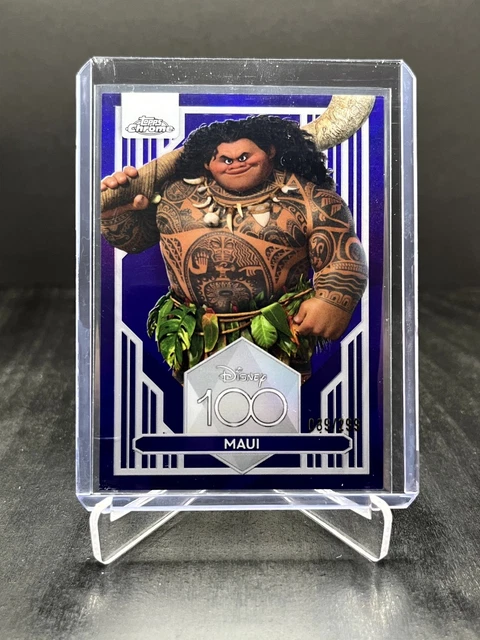 2023 TOPPS CHROME Disney100 Maui Purple Refractor 129/299 $1.41