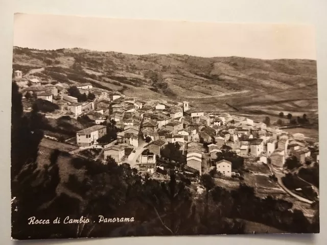 Rocca di Cambio (L'Aquila). Veduta.