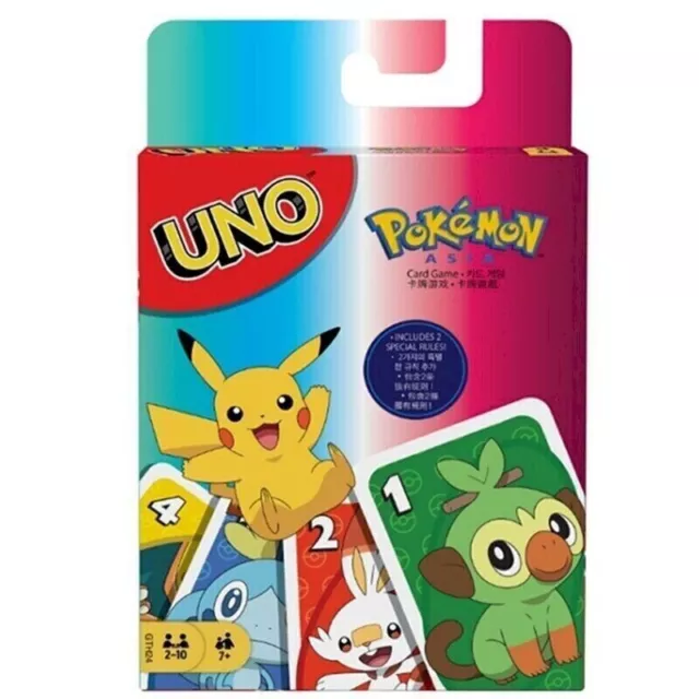 New UNO Pokemon Family Card Game Perfect Christmas Pokemon XMAS Gift UK