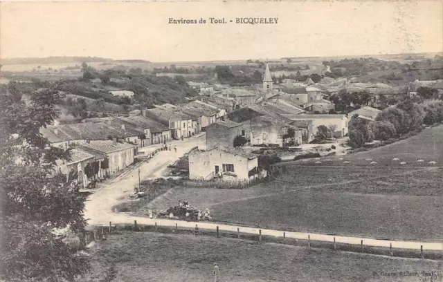 Cpa 54 Toul Bicqueley Panorama
