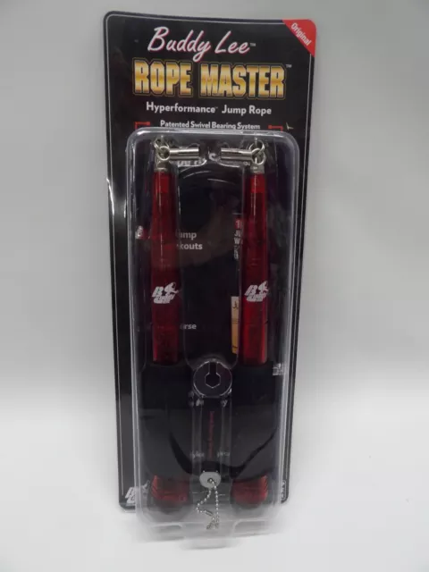 Buddy Lee  Rope Master  Hyperformance Jump Rope - Black & Red - New