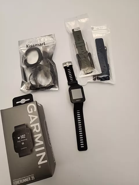 Garmin Forerunner 35 GPS Running Watch with Charger Extra Wrist-based OPEN BOX