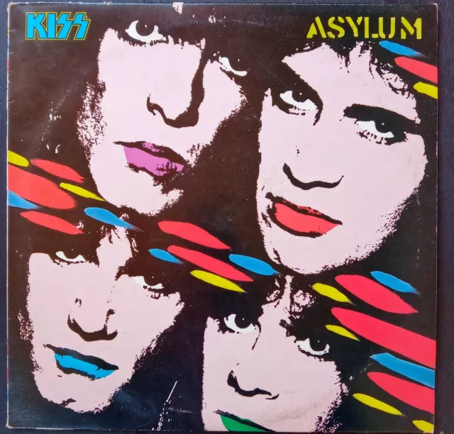 KISS ASYLUM LP 1985 Casablanca records