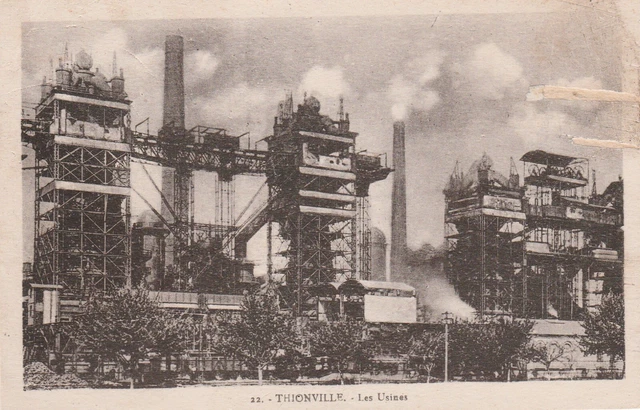 Cpa    U 400  Thionville  Les Usines