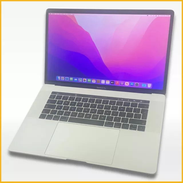 Apple MacBook Pro 15 Retina Touch Bar i7-7700HQ 2.80GHz 16GB 512GB A1707 2017