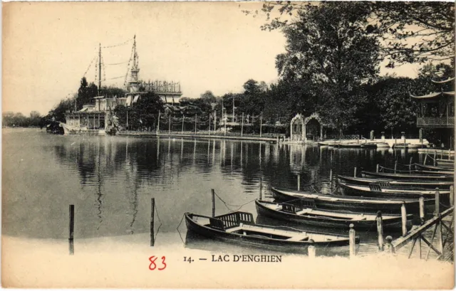 CPA Enghien les Bains Le Lac FRANCE (1308219)
