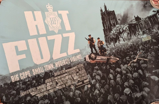 Mondo Hot Fuzz Variant Poster