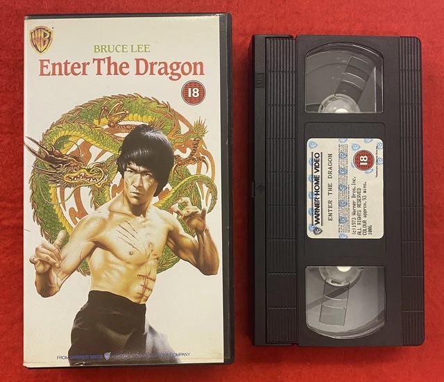 BRUCE LEE ENTER The Dragon Warner Home Video VHS Video Cassette Tape 12.99 PicClick UK
