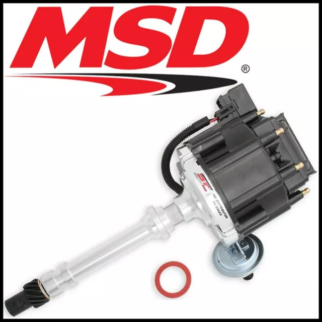 Msd Chevy Street Fire Hei Distributor Male / Hei New In Box # 83623