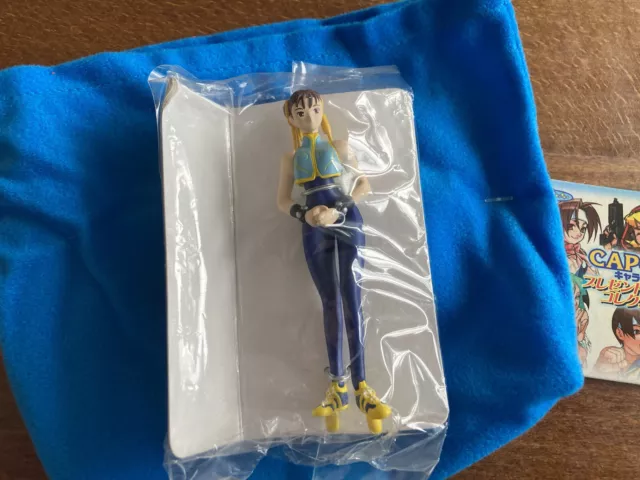 Street fighter chun li gashapon figure Rare Capcom collection V Darkstalkers