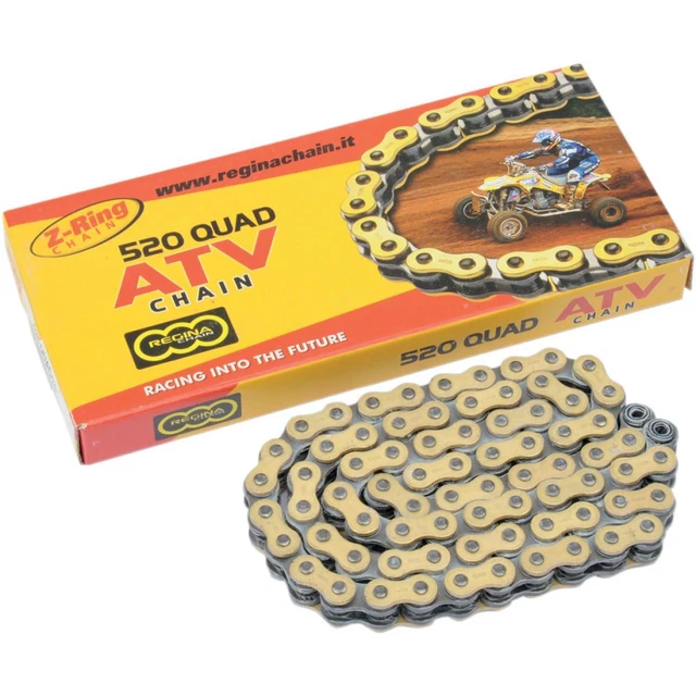 Regina 520 QUAD Series Chain 110 Links Gold 135QUAD/1010