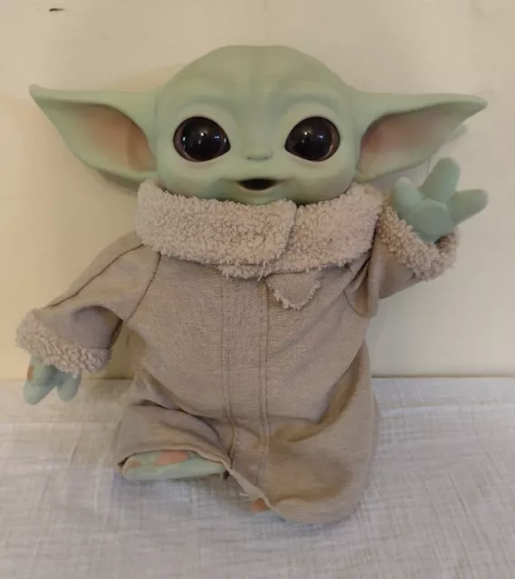 Star Wars Mandalorian The Child 11" Plush Baby Yoda Grogu Doll Mattel