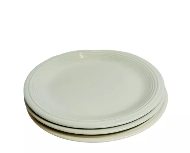 Sakura Concentrics Stoneware Replacement Single Dinner Plate White 10 3/4 in 2