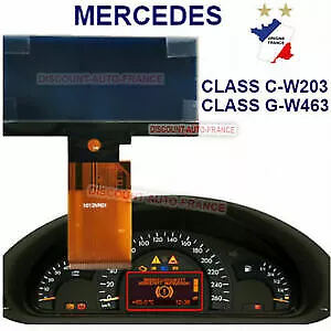 Ecran Afficheur Lcd Compteur Mercedes Class C W203 Class G W463