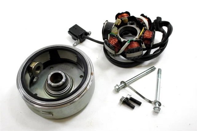 2018 Can Am DS 90 (OEM) Stator Generator with Flywheel and Coil (Matching Pair)