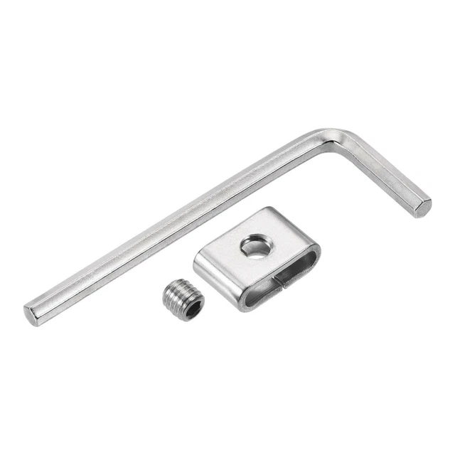 304 Acier Acier Cerclage Joint 25x19x9mm pour 19mm Bande Paquet 25