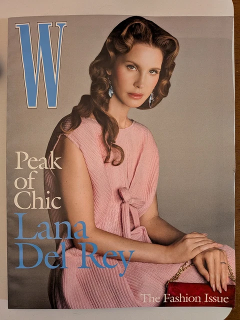 LANA DEL REY - W Magazine - The Fashion Issue - 2025 $8.31