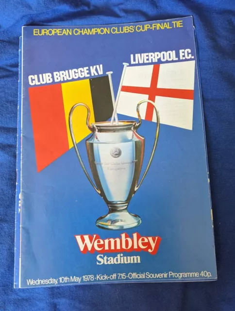 1978 European Cup Final - Club Brugge vs. Liverpool