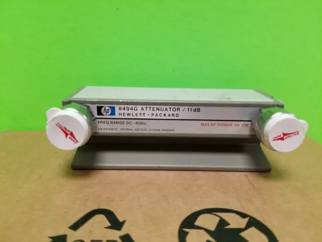 HP Agilent 8494G Programmable Step Attenuator, DC-4GHz, 11dB OPT.003 #B526