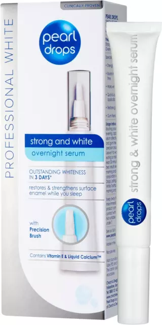 Pearl Drops Strong and White Overnight Serum 15ml 2