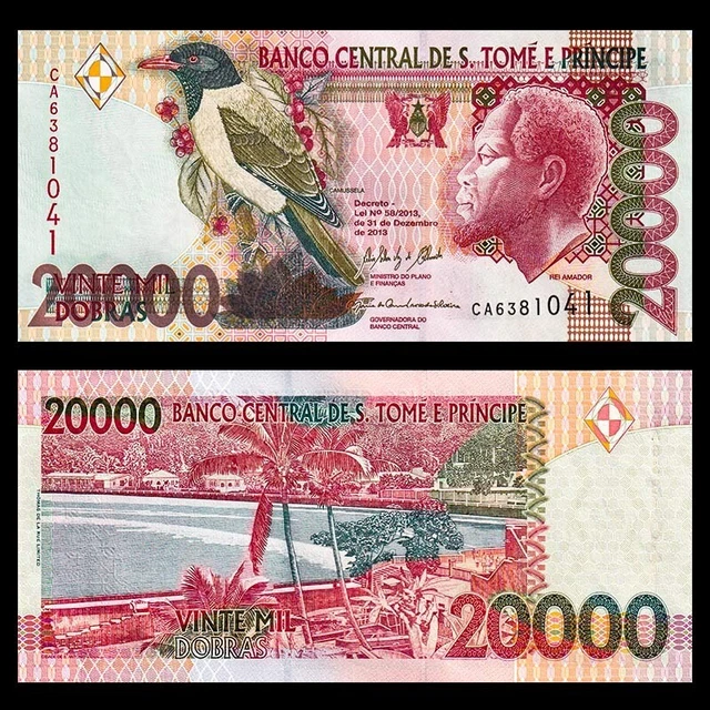 St. Thomas and Prince/Sao Tomé, St Thomas, 20000 20,000 Dobras,2013, P-67e, UNC