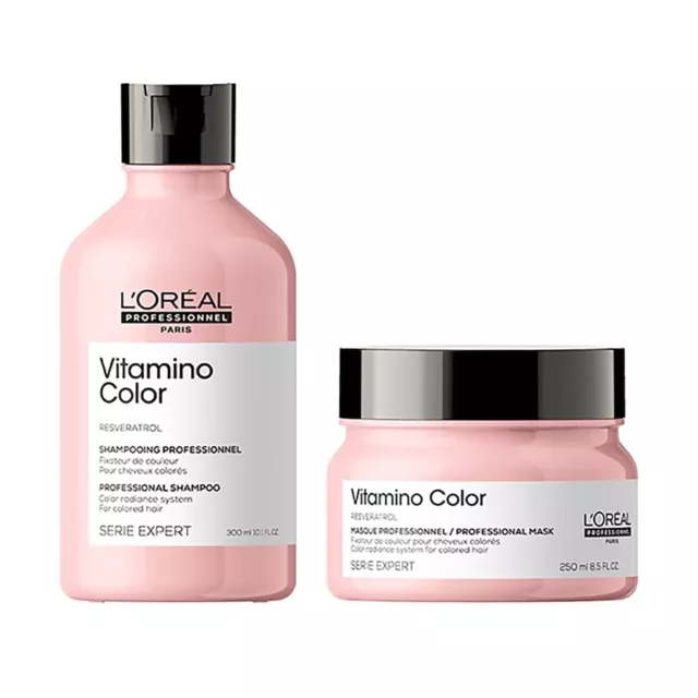 L'Oréal Professionnel Vitamino Color Shampooing 300 ml et Masque Capillaire...