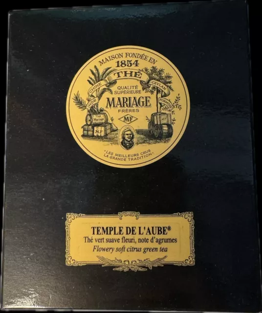 MARIAGE FRERES X1 Temple De L'Aube 100G Loose Tea, in a Tin - EXP 01/2026 - New