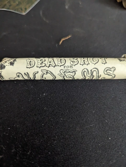 Rare Dr McKenzie's Deadshot Worm Pills Unopened