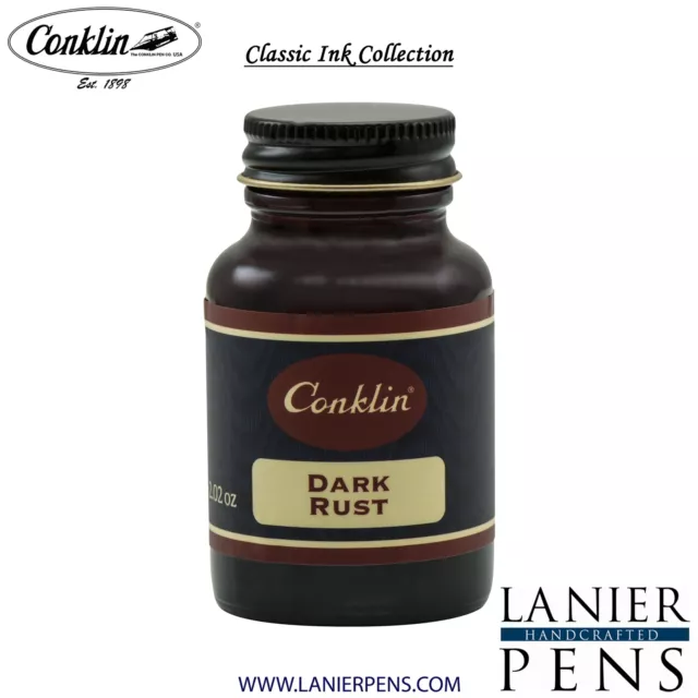 Conklin 60ml Ink Bottle - Dark Rust