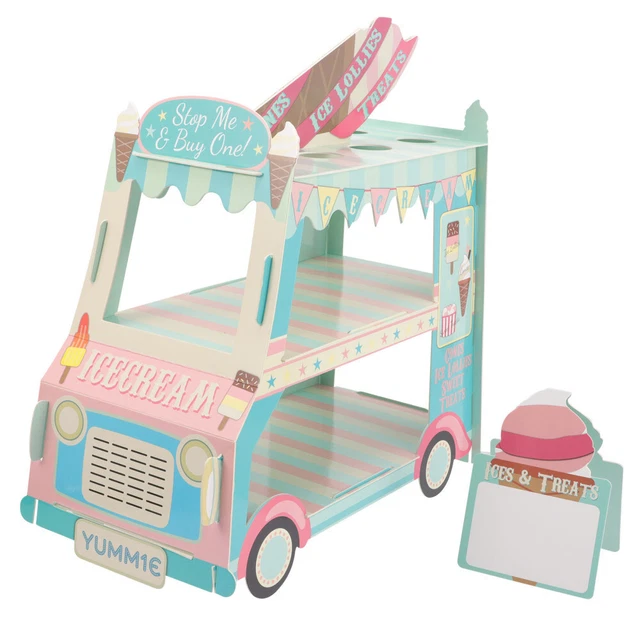Camion gelato creativo furgone supporto torte fai da te supporto torte tavolo cuore decorazione decorazione decorazione