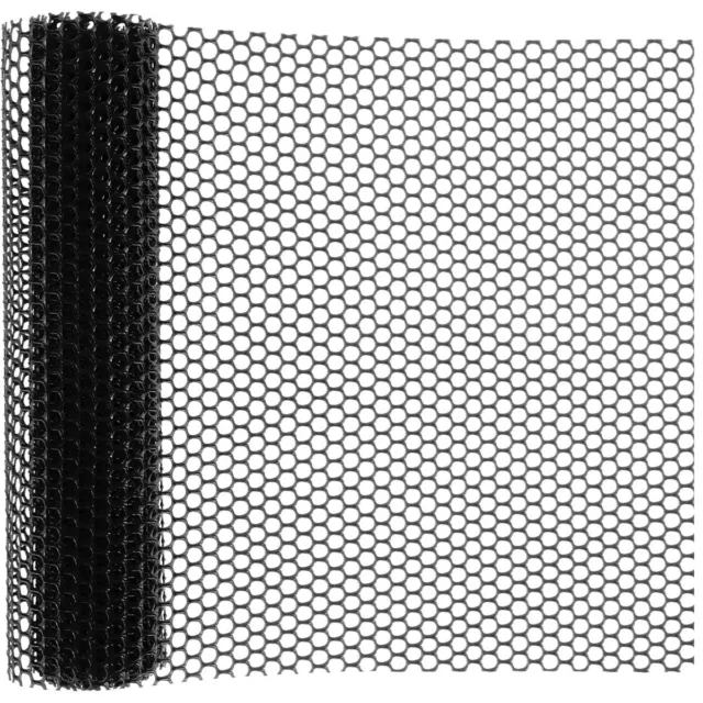 3MX40CM Gutter Guard Leaf Mesh Black Plastic Cover Fence Home Garden DIY✿