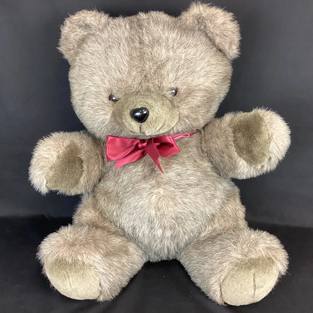 Vintage The Lovin Stuff Big Brown Teddy Bear Plush 50cm (1A) MO#8683