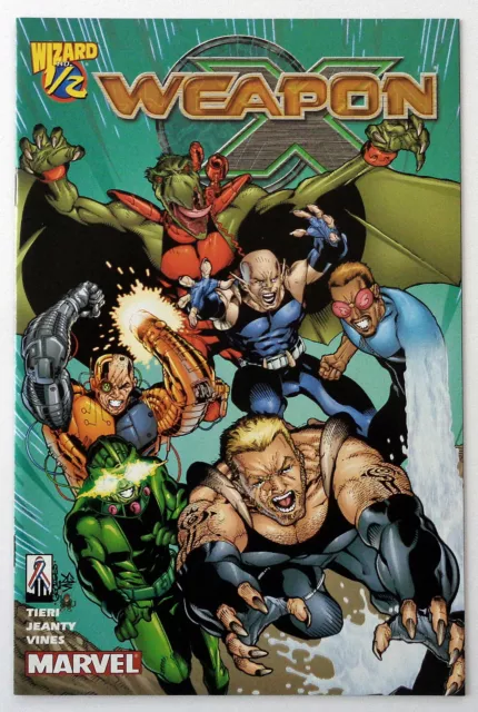 WIZARD 1/2 COMIC  BOOKS (U-Pick-1) -- NM+/NM [DC, Marvel, Image, Harris, Chaos]