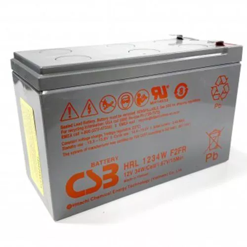 Replacement Battery For Csb Hrl1234Wf2Fr 12V