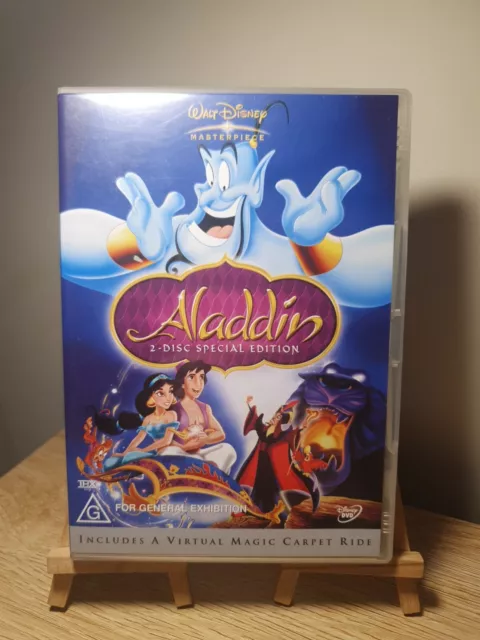 ALADDIN - DISNEY - 2 DISC SPECIAL EDITION - Great Condition