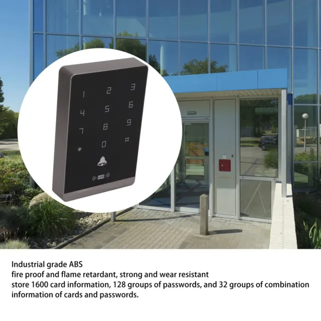 Door Access Control Keypad Industrial ABS Sensitive Keypad Touch Access Control