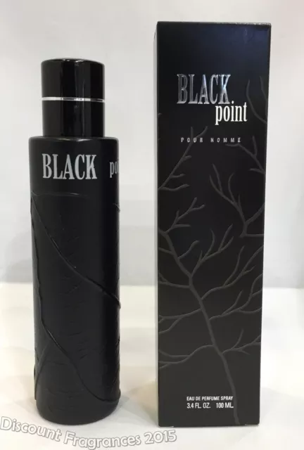 BLACK POINT COLOGNE by Yzy Perfume, 3.4 oz Eau De Parfum Spray For Men New  $14.99 - PicClick