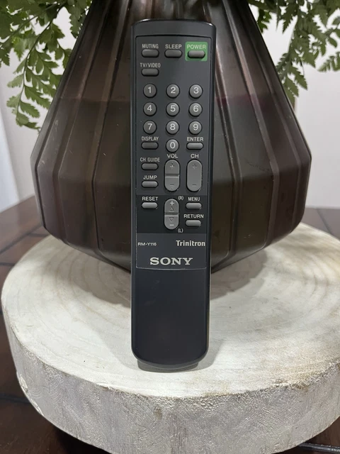 Télécommande Sony Trinitron RM-Y116 D’origine – Vintage Pour TV CRT
