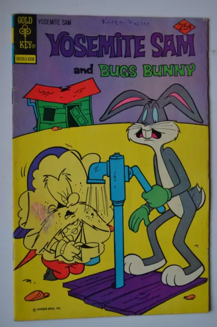 Yosemite Sam & Bugs Bunny # 38 August 1976 VG Gold Key Comics